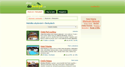 Desktop Screenshot of dobeskyd.cz