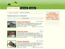 Tablet Screenshot of dobeskyd.cz